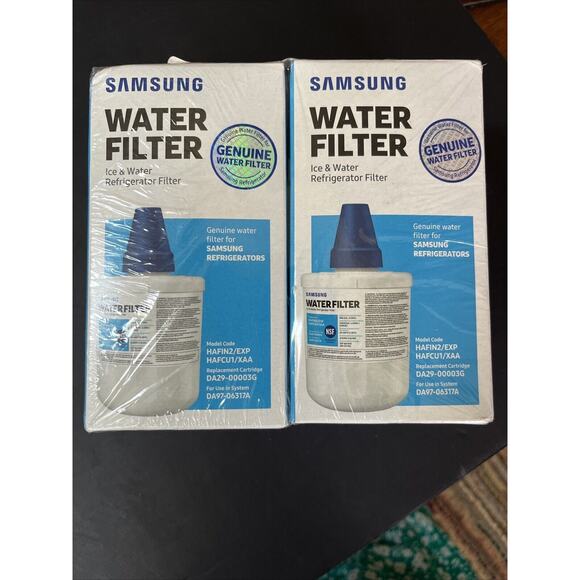 Samsung Genuine Water Filters Replaces DA29-00003G Water Ice Refrigerator HAFCU1 - Picture 1 of 5